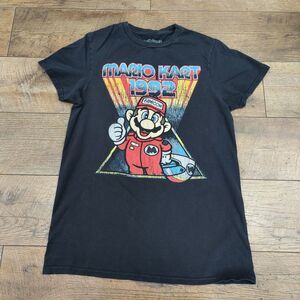 Nintendo Mario Kart 1992 Adult Black T Shirt Size Small Printed 2021